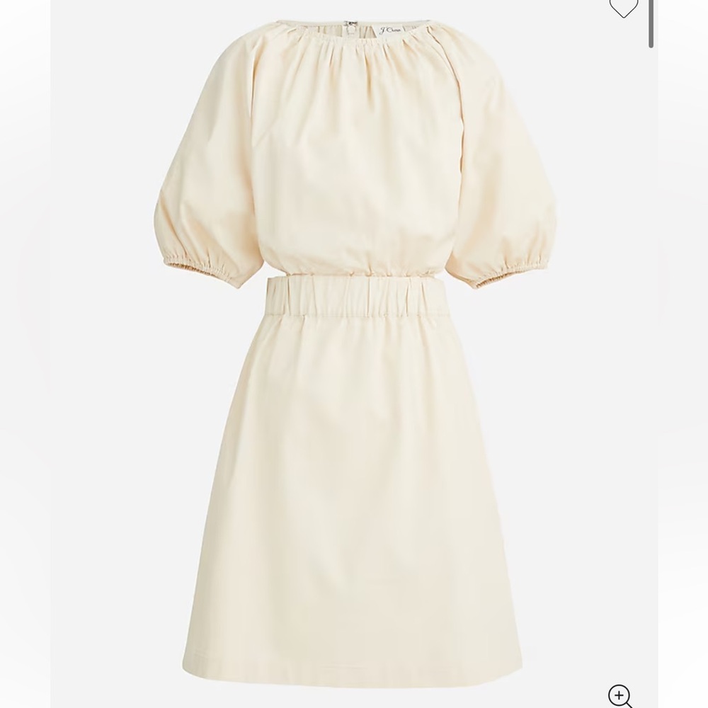 J Crew Chino Cut Out Dress
